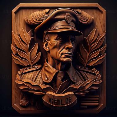 3D model Heroes Generals game (STL)